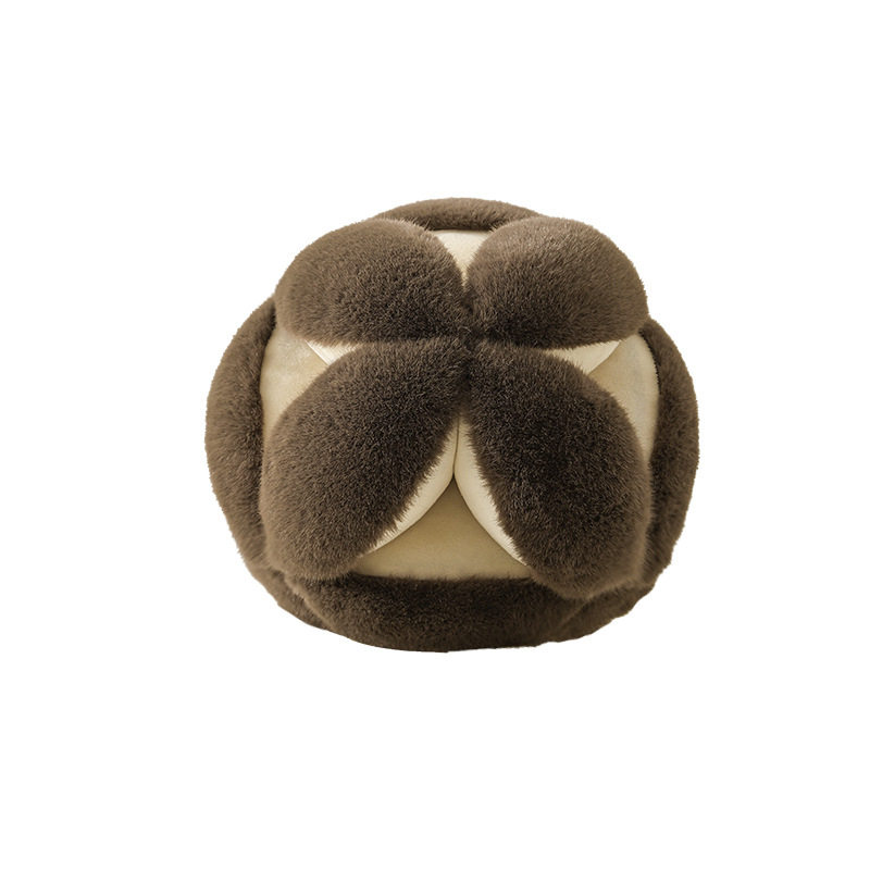 球形毛绒沙发抱枕样板间软装搭配沙发小靠枕含芯毛绒绣球床头靠垫,居家布艺,抱枕被,淘宝优惠券,粉丝福利购,淘宝优惠卷