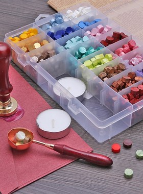 Vintage Octagonal Sealing Wax Tablet Set with Spoon Sealing