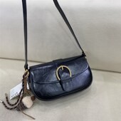 韩版 新款 女包单肩斜挎腋百搭时尚 秋冬包差包锁扣马鞍包手提包