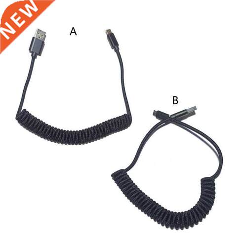 热销Type C Micro Coiled Cable Wire Mechanical Keyboard GH60