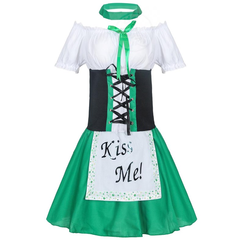 速发(P kiss me clothes beer festival clothes Irish Green md