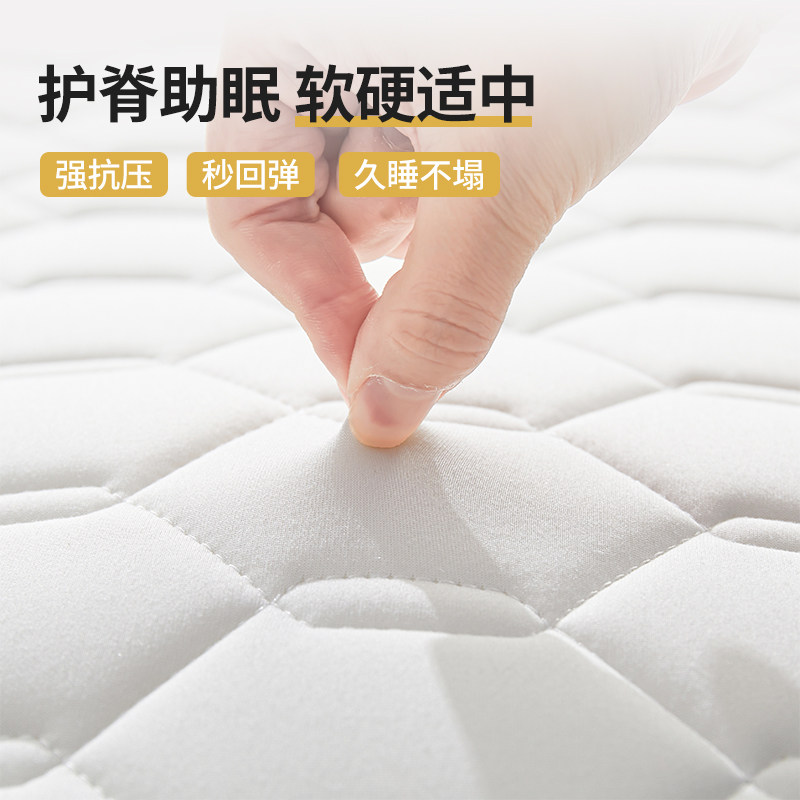 初中生宿舍床垫竹席两用上下铺高中大学生单人床不塌陷租房专用乳