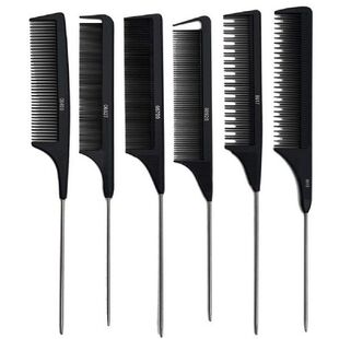 Metal Resistant Tail Heat Pin Salon Professional 推荐 Black