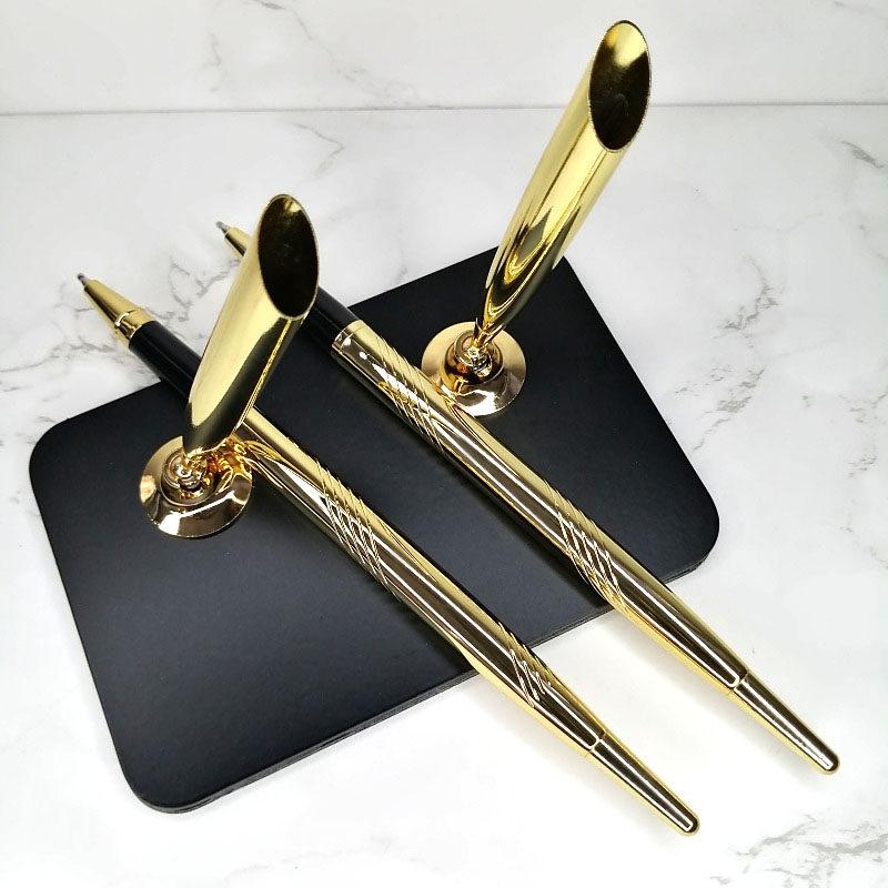 商务酒店前台签名笔固定底座签字笔金属水性笔办公会议两支签约笔,文具电教/文化用品/商务用品,宝珠/走珠/签字笔,淘宝优惠券,粉丝福利购,淘宝优惠卷