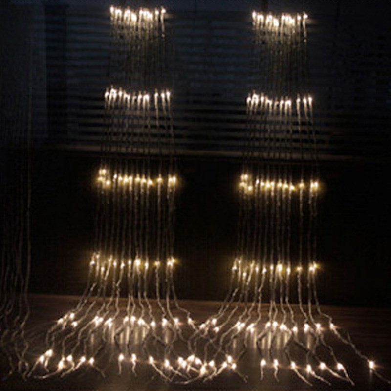 Light Curtain Led-Waterfall Meteor Snowfall Shower Icicle Ch