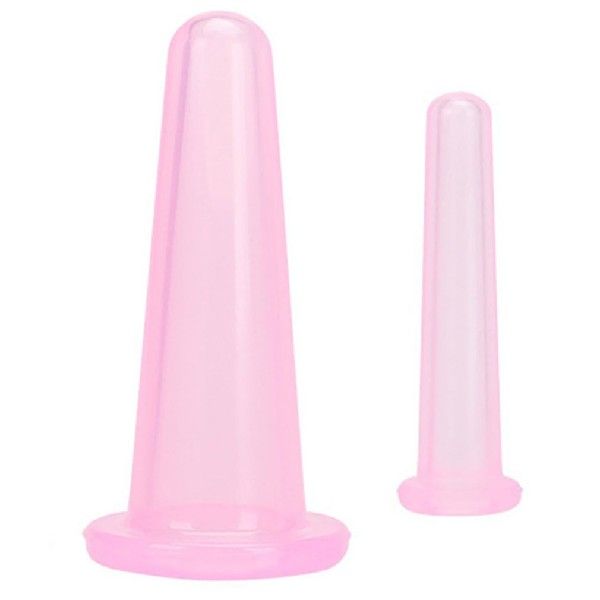 速发2pcs Silicone Cupping Cups Home Massage Cupping Therapy