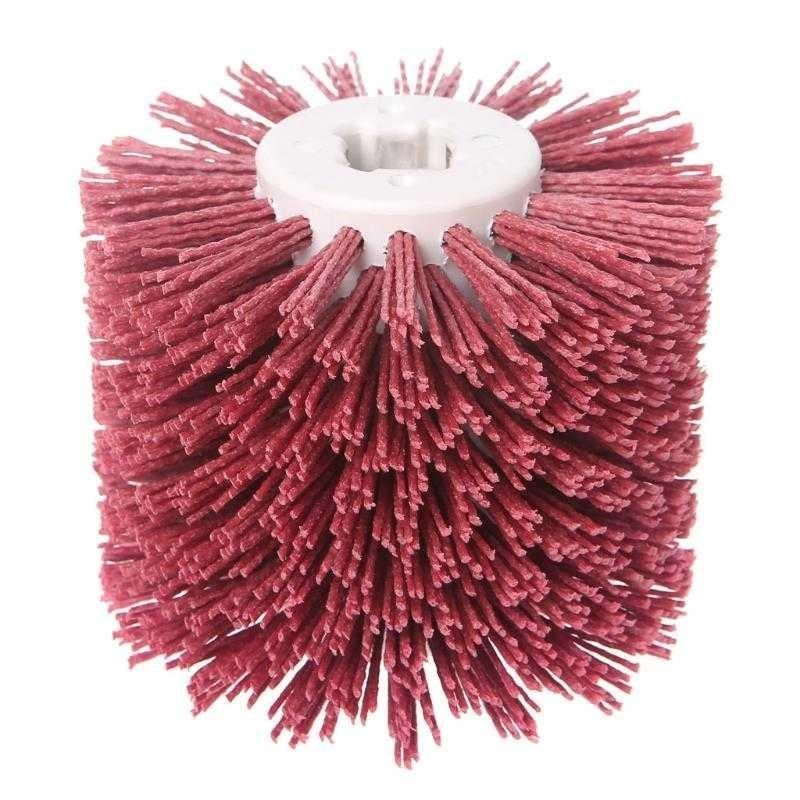 推荐Deburring Red Ceramic Abrasive Wire Round Brushes Head P