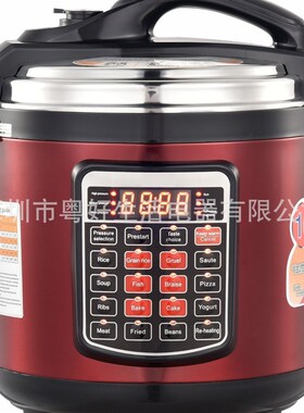 电压力锅英文Electric Pressure cooker 跨境6升8升12升欧规英规