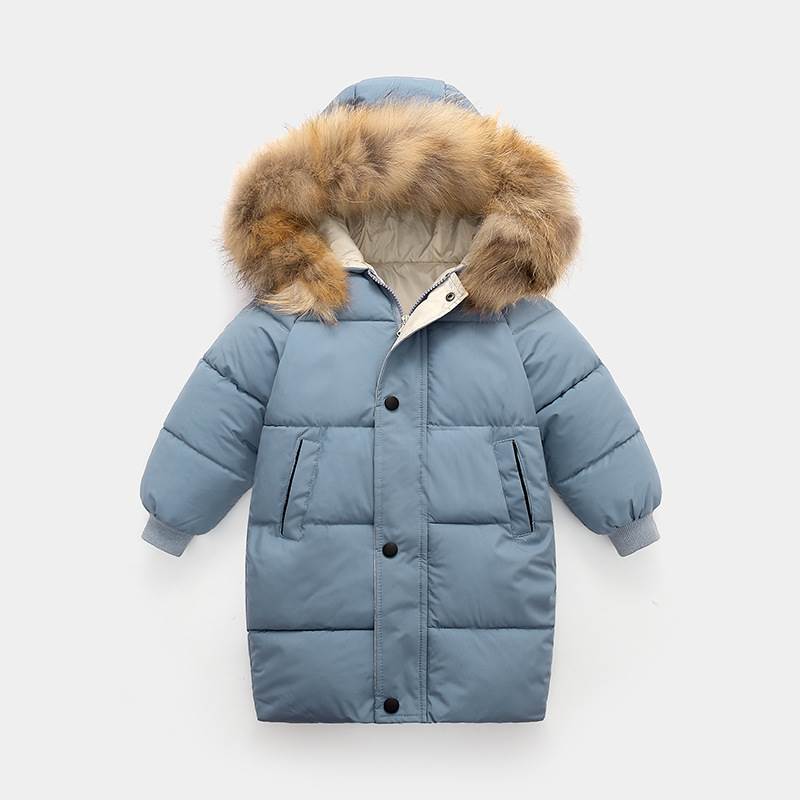 推荐Winter Jacket For Kids Long Jacket Coat Boy Girl Baby Ch