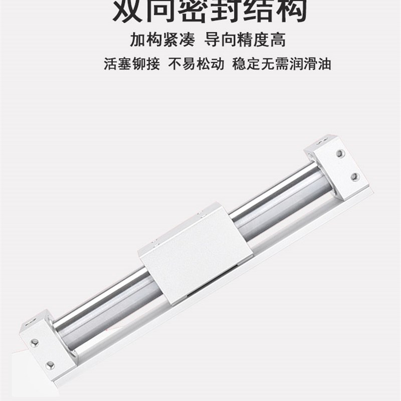带导轨无杆气缸CY1R/CY3R15-100/150/200/250/300/350/400/500