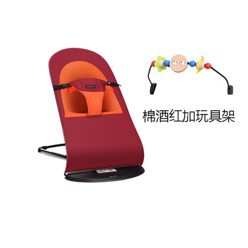 婴儿摇椅哄d睡哄宝哄娃神器宝宝摇摇椅懒人新生儿多功能折叠摇篮