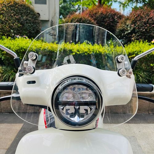 适用新大洲本田NS125LA风挡改装la挡风玻璃防风挡雨板玻璃