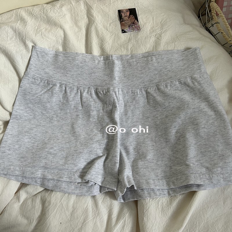 今年也是爱上了这种敲紧身的四角小短热裤~居家睡觉平角小短睡裤