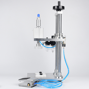 气动拍盖机封盖机塑料油壶冲盖机封口机打盖机塑料瓶压盖冲压机