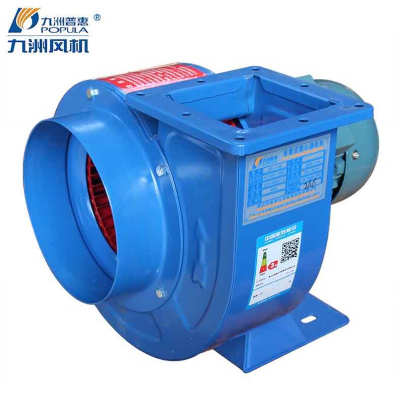 九州普惠CF离心风机厨房专用220/3G80V排烟工业排风机管道抽风机
