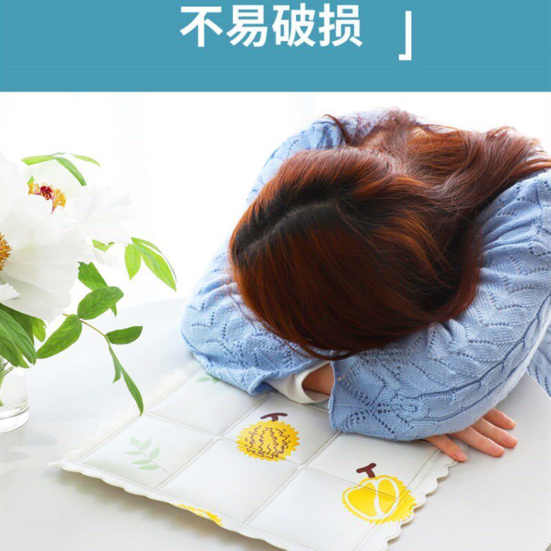 冰垫坐垫夏天透气凉垫冰晶冰凉E水凉垫学生制冷降温神器水凉
