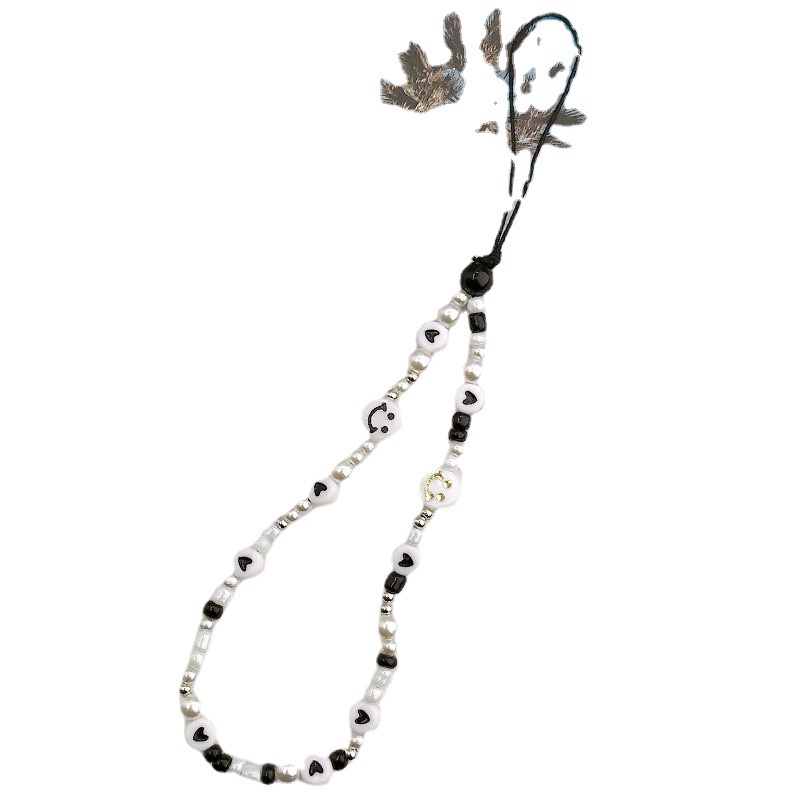 速发Beautiful Flowers Star Beads Phone Chain Lanyard for Wom