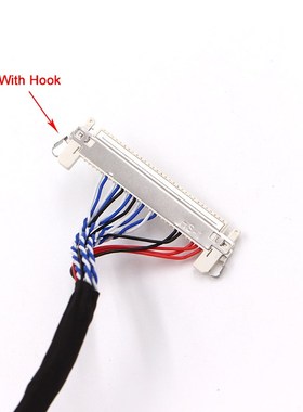 400mm LVDS Cable FIX-30P-D8 1ch 8-bit 30 pins 30pin single 8