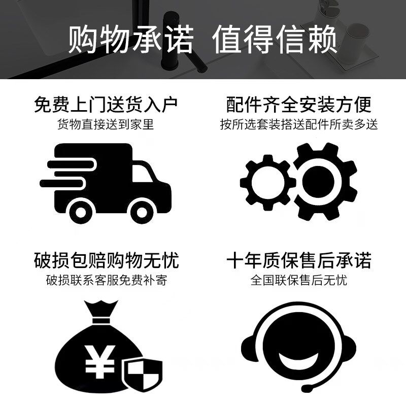台下盆平底方形超大小尺寸加深嵌入式阳台家用洗脸单盆陶瓷洗手盆