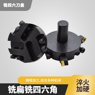 数控车床铣六角刀盘 车六角 动力头 车铣复合动力头用车23468方
