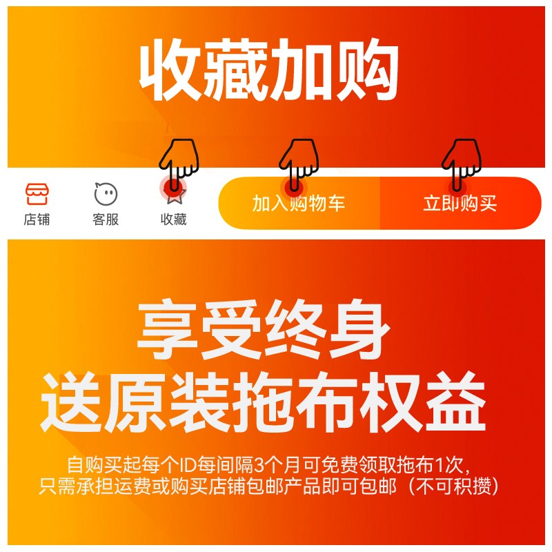 38N宝家洁免手洗拖把q家用旋转2023新款懒人一拖墩布净单桶自动地