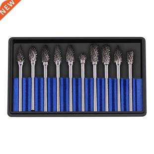 3mm 速发10pcs Shank Burrs Carbide Set Rotary Tungsten