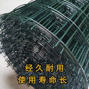 黑色铁丝网围栏养殖网养鸡鸭鹅鸽子狗猫兔牛羊圈栅栏户外防护护栏