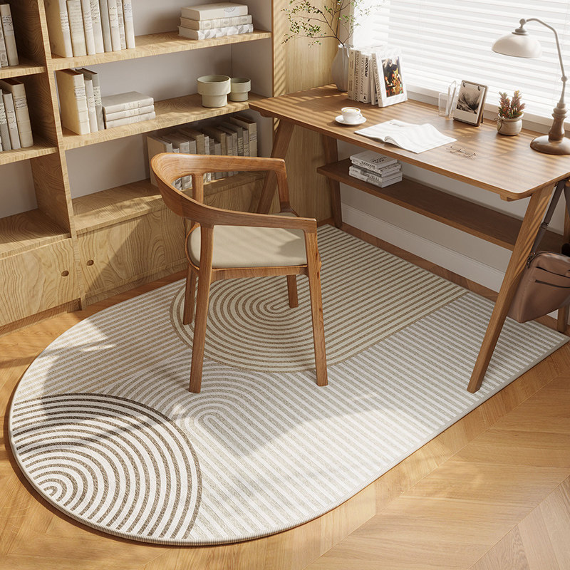电脑椅子地垫学习桌日式侘寂风转椅垫子阅读区防滑办公书房地毯,居家布艺,地毯,淘宝优惠券,粉丝福利购,淘宝优惠卷
