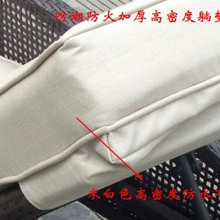 躺床垫 厂家订做 沙滩 户外休闲躺椅垫 户外花园沙发垫 游泳