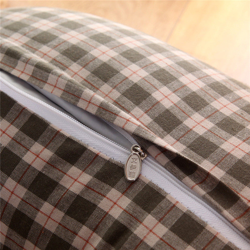 韩版护颈枕水洗棉月牙枕套单人全荞麦壳枕芯成人学生荞麦壳皮枕头,床上用品,U型枕/便携枕,淘宝优惠券,粉丝福利购,淘宝优惠卷