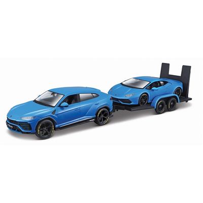 网红Maisto 1:24 Lamborghini Urus & Lamborghini Huracan C