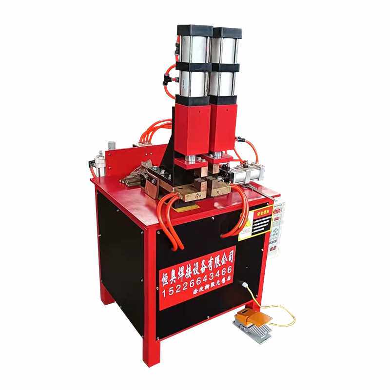新品立式气动对焊机钢p圈铁丝焊接交流电阻对焊机双头气动对焊机