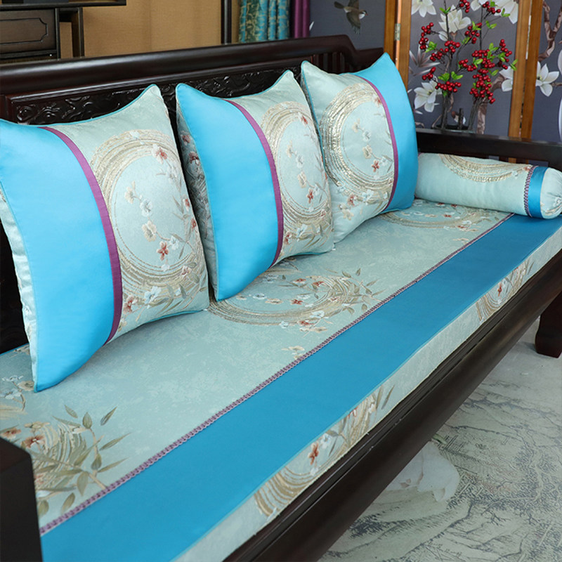 新中式红木沙发坐垫套实木家具椅垫罗汉床套罩定制海绵垫防滑,居家布艺,沙发垫,淘宝优惠券,粉丝福利购,淘宝优惠卷