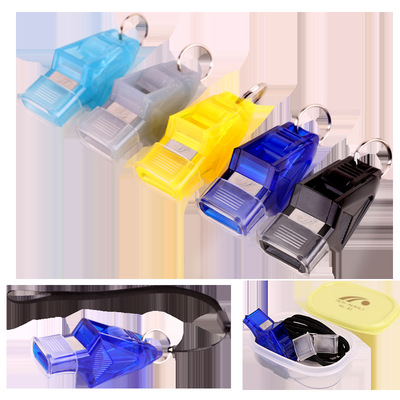 海豚无核裁判口哨高频 篮球足球比赛裁判哨子盒装 裁判哨