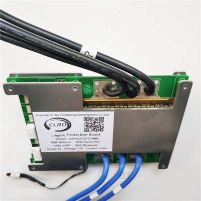 4S 12V 60A 80A 100A 120A smart lifepo4  bms with UART commun