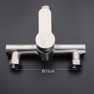 广东开平 304不锈钢淋浴冷热水龙头花洒水龙头混水阀暗装