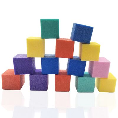 速发100pcs Mini Buffs For Nail Buffer Block Mix Color Sandin