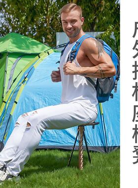 登山杖手杖可调节休闲伸缩凳户z外野营拐杖手凳可坐板凳带座椅便