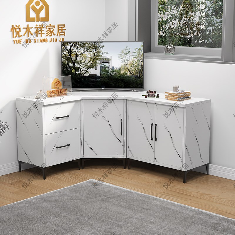 拐角转角电视柜角柜墙角三角转角D柜家居家具三角形电视柜大尺寸