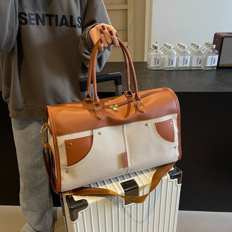 旅行包女短途出差行李袋大容量包包轻便旅行袋手提收纳旅游行李包,箱包皮具/热销女包/男包,旅行袋,淘宝优惠券,粉丝福利购,淘宝优惠卷