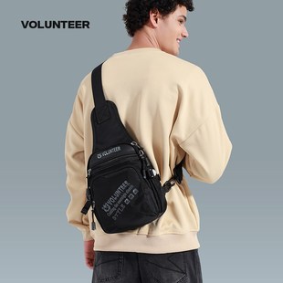 斯帕曼斜挎包男士胸包轻便运动小背包牛津布单肩包男生休闲挎包男