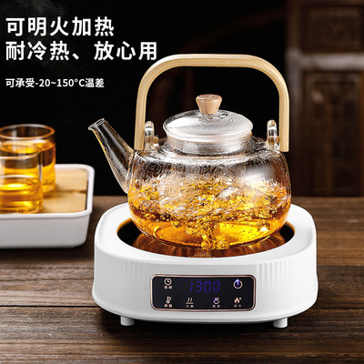 推荐全自动电陶炉煮茶器玻璃烧水壶白茶煮茶壶小型电热多功能养生