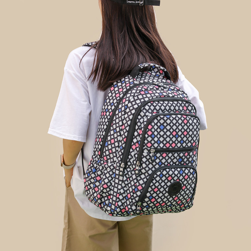 大容量双肩包女包牛津布旅行包笔记本电脑包休闲旅游背包学生书包,箱包皮具/热销女包/男包,双肩背包,淘宝优惠券,粉丝福利购,淘宝优惠卷