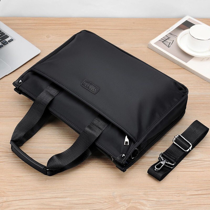 公文包商务手提包公务包电脑旅行包帆布会议包男士包包牛津布随身