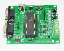 厂家GYJ-0219 STC15W4K32S4单片机精简开发板 双RS485通讯 双串口