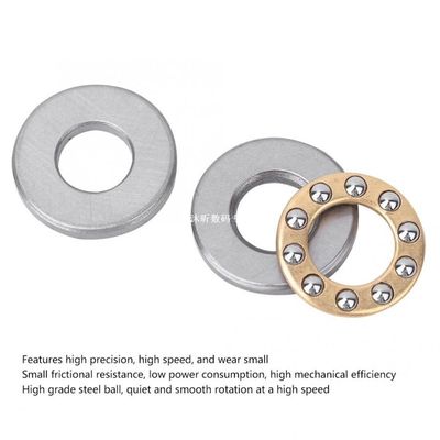 推荐10Pcs Thrust Ball Bearings Miniature High Speed Flat Ste