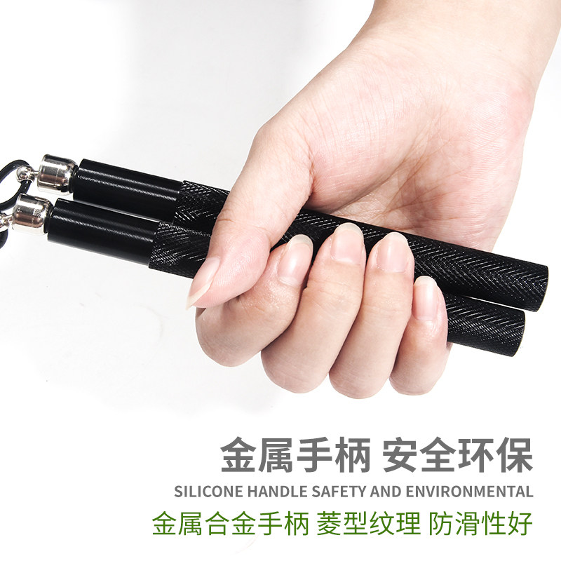 工厂销万向d双轴承跳绳儿童小学生中考竞速双摇考试运动专用专业