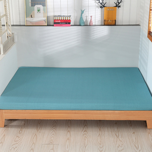 定制榻榻米床笠炕单垫子保护套全棉纯色新款床笠罩单件四件套