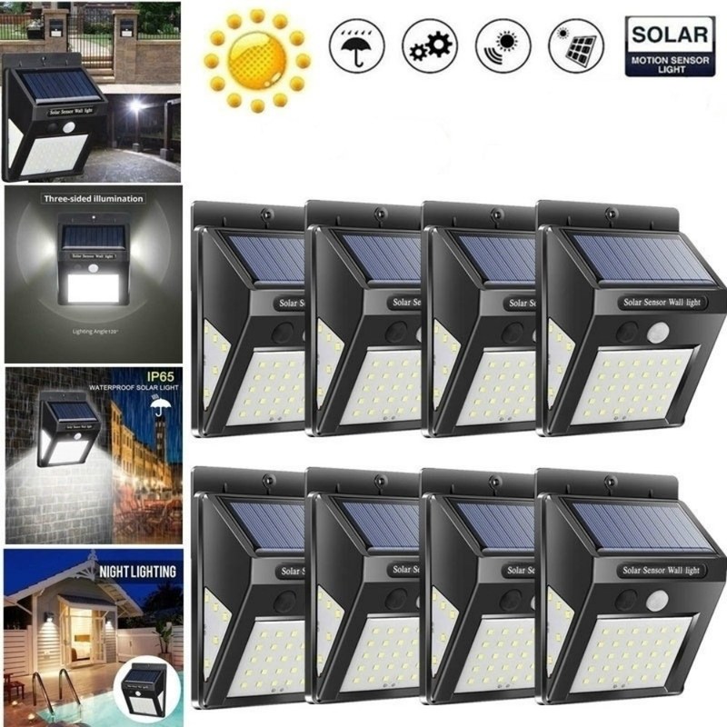 推荐Solar Lights Outdoor Security Motion Sensor Lights Wirel