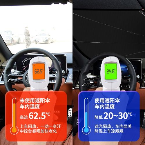 适用荣威i5/350/RX5/i6/750/W5汽车防晒遮阳挡帘前挡隔热伞遮光板